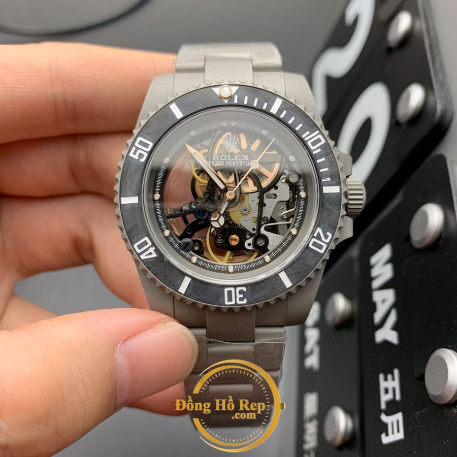 Đồng hồ Rolex Submariner nam Super Fake 1:1 Skeleton vỏ thép 16 Dong-ho-nam-rolex-super-fake (1)