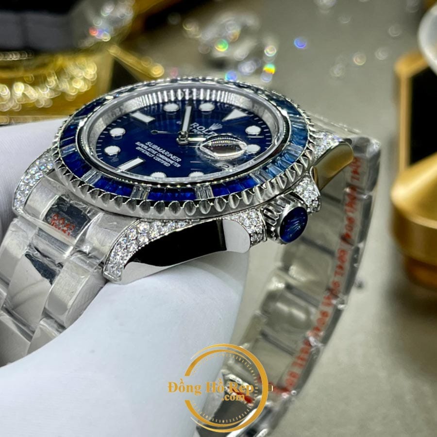 Đồng hồ Rolex Submariner nam Super Fake 1:1 mặt xanh Blue 18 Dong-ho-nam-rolex-super-fake (3)