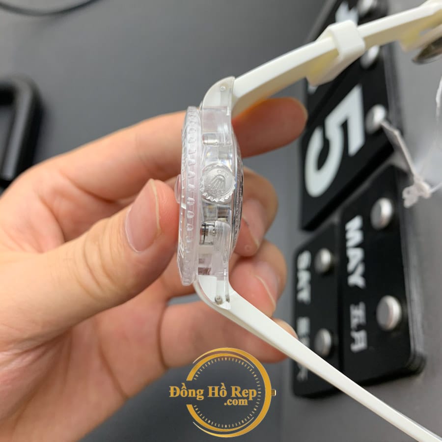 Đồng hồ Rolex Hantomlab Sapphire Super Fake 1:1 mặt đỏ 21 Dong-ho-nam-rolex-super-fake (6)