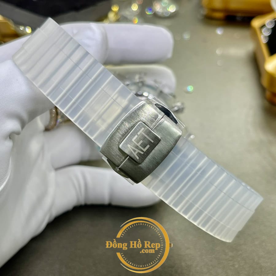 Đồng hồ Rolex Daytona Cosmograph Fake 1:1 vỏ Sapphire mặt họa tiết 21 Rolex-fake (3)