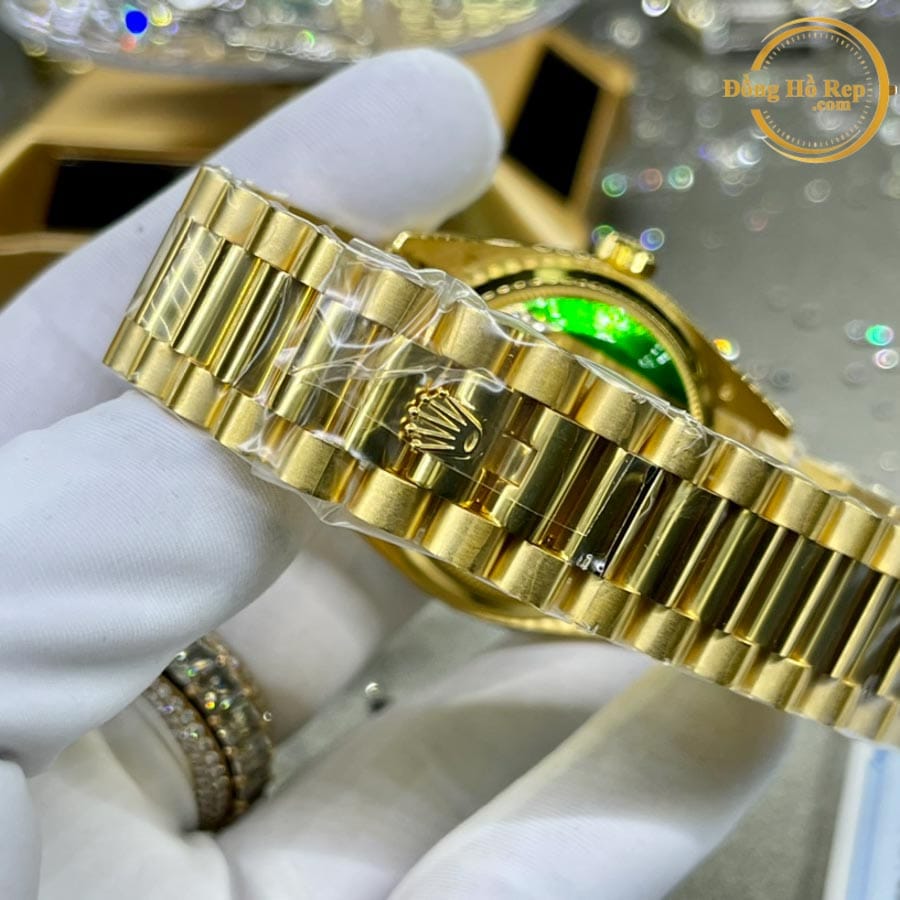 Đồng hồ Rolex Rep 1:1 Daydate bọc vàng mặt vàng Gold 20 Rolex-rep (3)