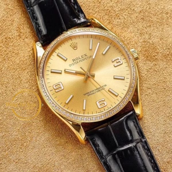 Rolex Oyster Perpetual Dây Da