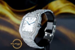 Đồng hồ Cartier full kim cương