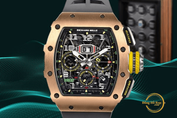 Đồng hồ Richard Mille Rep 1:1 có thiết kế tương tự như bản chính hãng