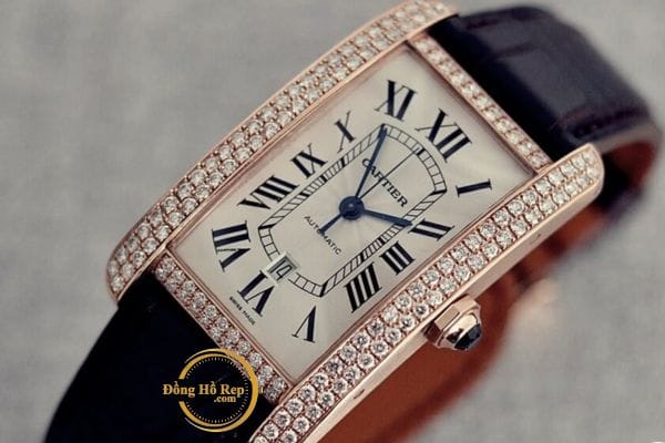 Những điều cần biết về đồng hồ Cartier Trung Quốc 6 Viền Bezel đính đá thời trang